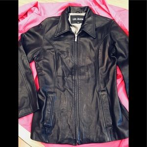 Cute Black Leather Jacket